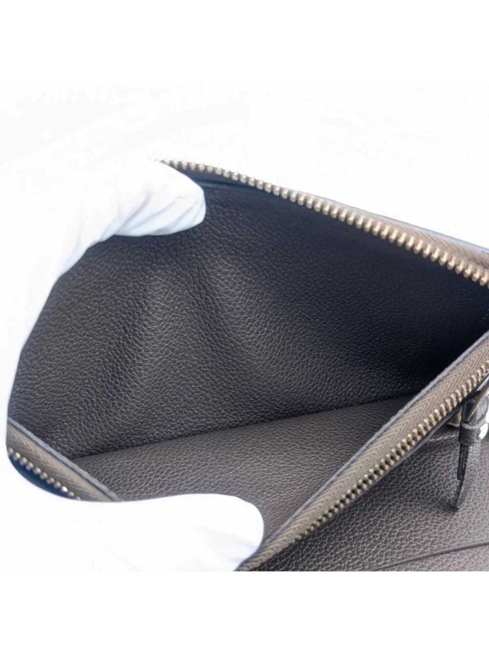 Louis Vuitton Zippy Organizer Monogram Empreinte Brown Wallet Zip Around Travel
